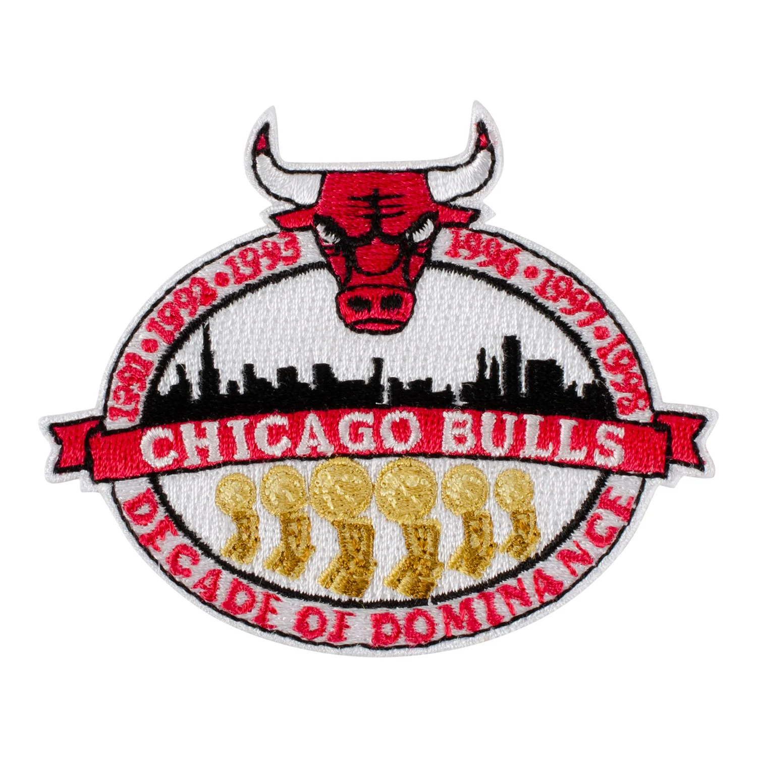 Chicago Bulls Decade of Dominance Emblem