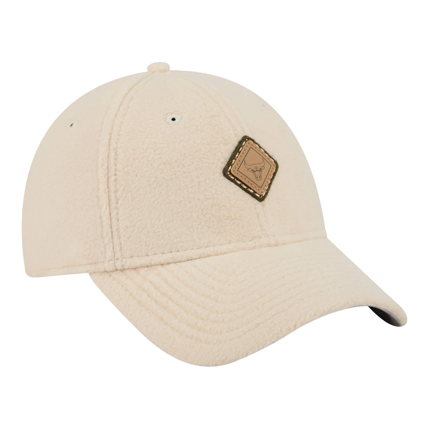 Ladies Chicago Bulls New Era Comfy Patch Snapback Hat - Image 2