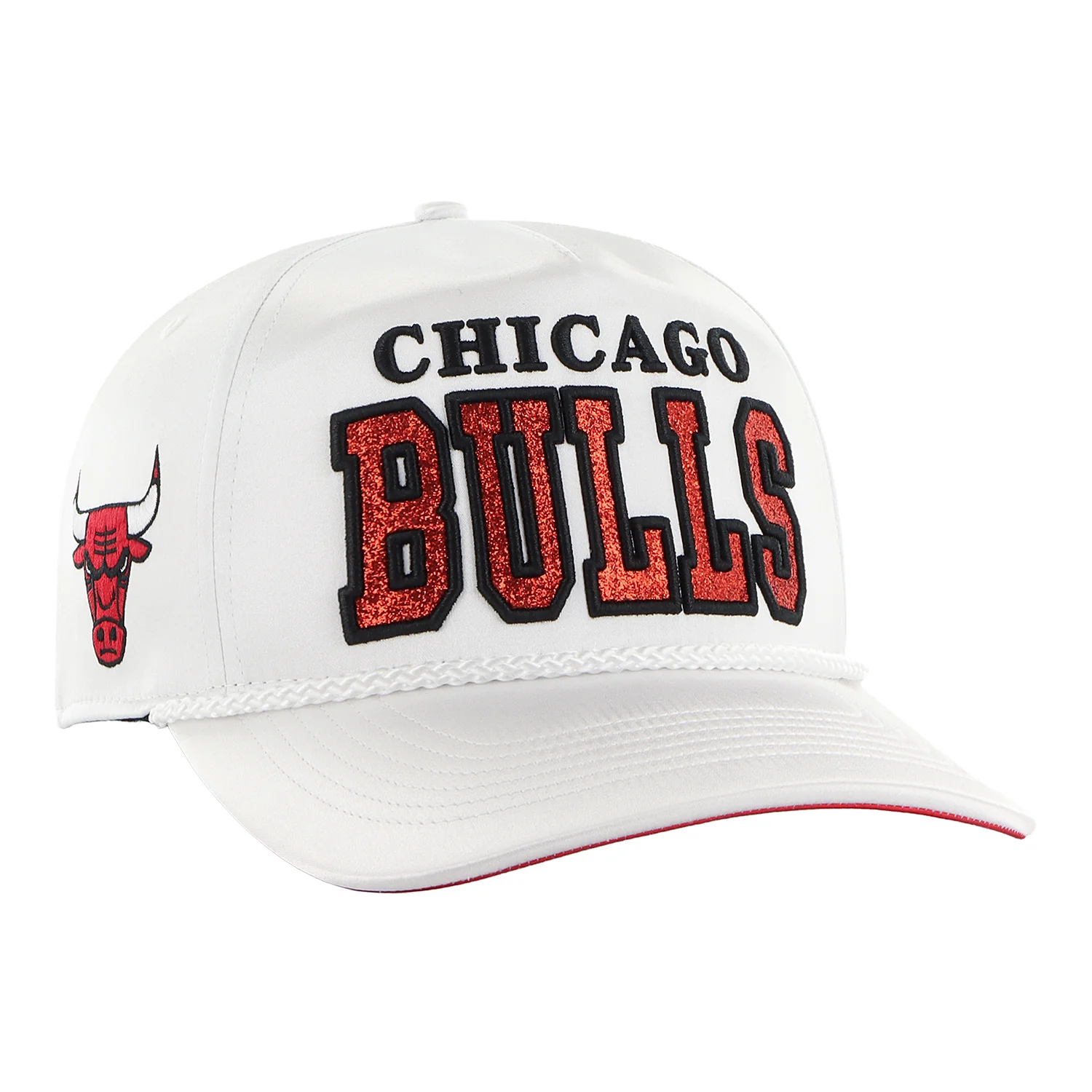 Ladies Chicago Bulls 47 Brand Outspoken Hitch Snapback Hat - Image 3