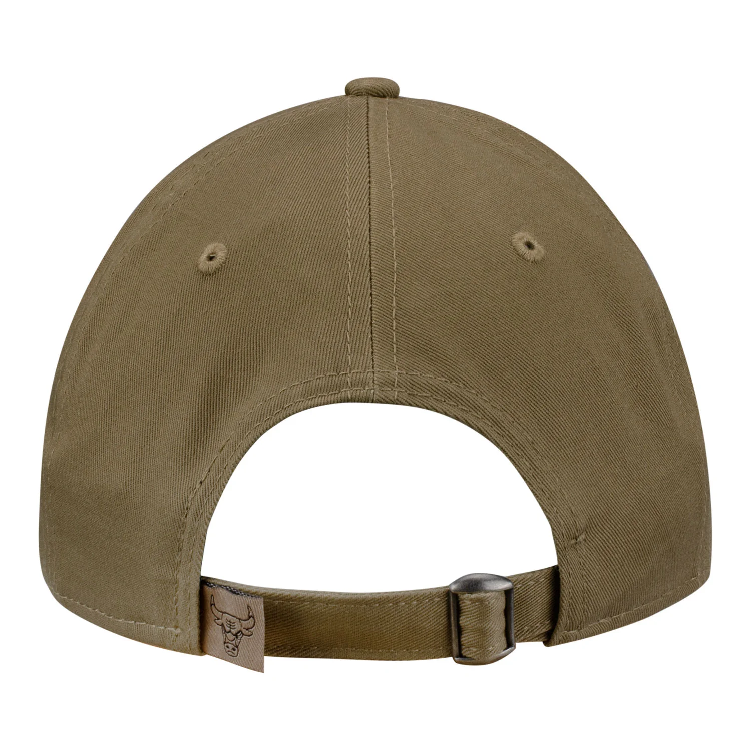 Ladies Chicago Bulls New Era Tonal Script 920 Khaki Hat - Image 2