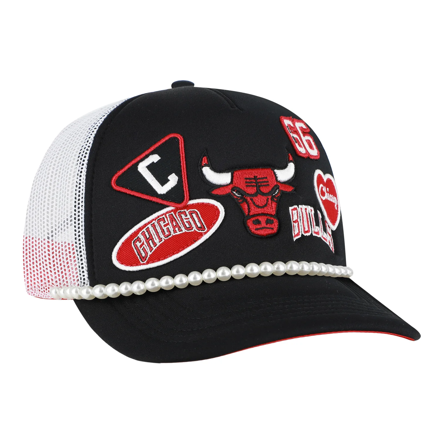 Ladies Chicago Bulls 47 Brand Rally On Rope Hitch FM Snapback - Image 4