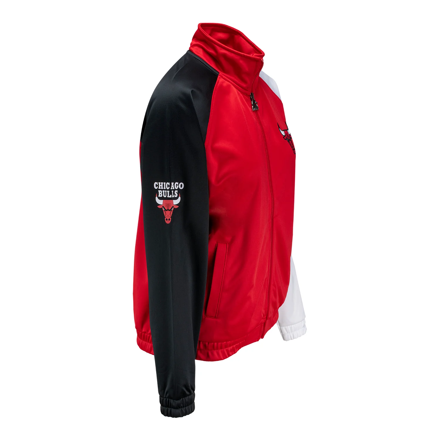 Ladies Chicago Bulls Starter Line Up Full-Zip Track Jacket - Image 3