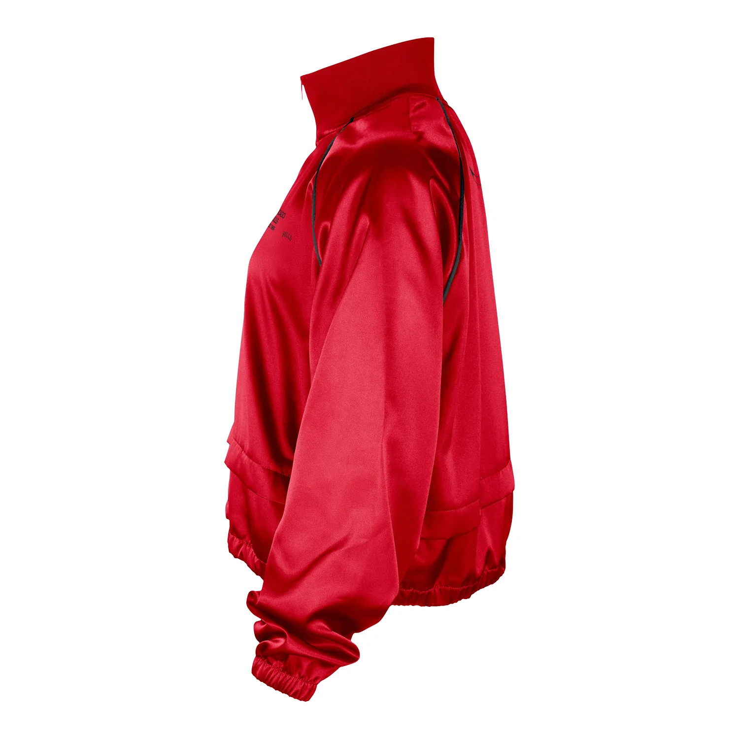 Ladies Chicago Bulls Nike Retro Fly Full-Zip Jacket - Image 3
