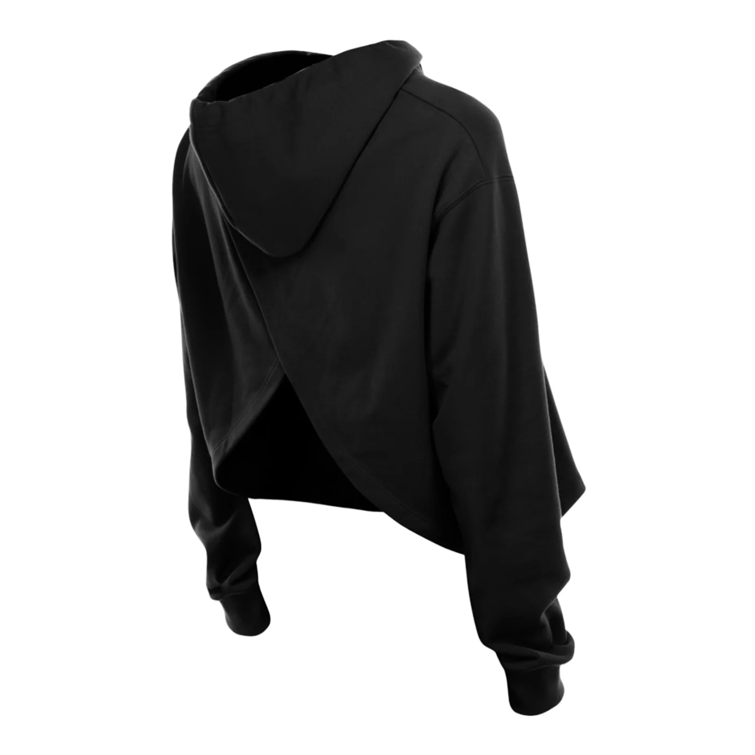 Ladies Chicago Bulls New Era Glam Applique Hooded Sweatshirt - Image 6