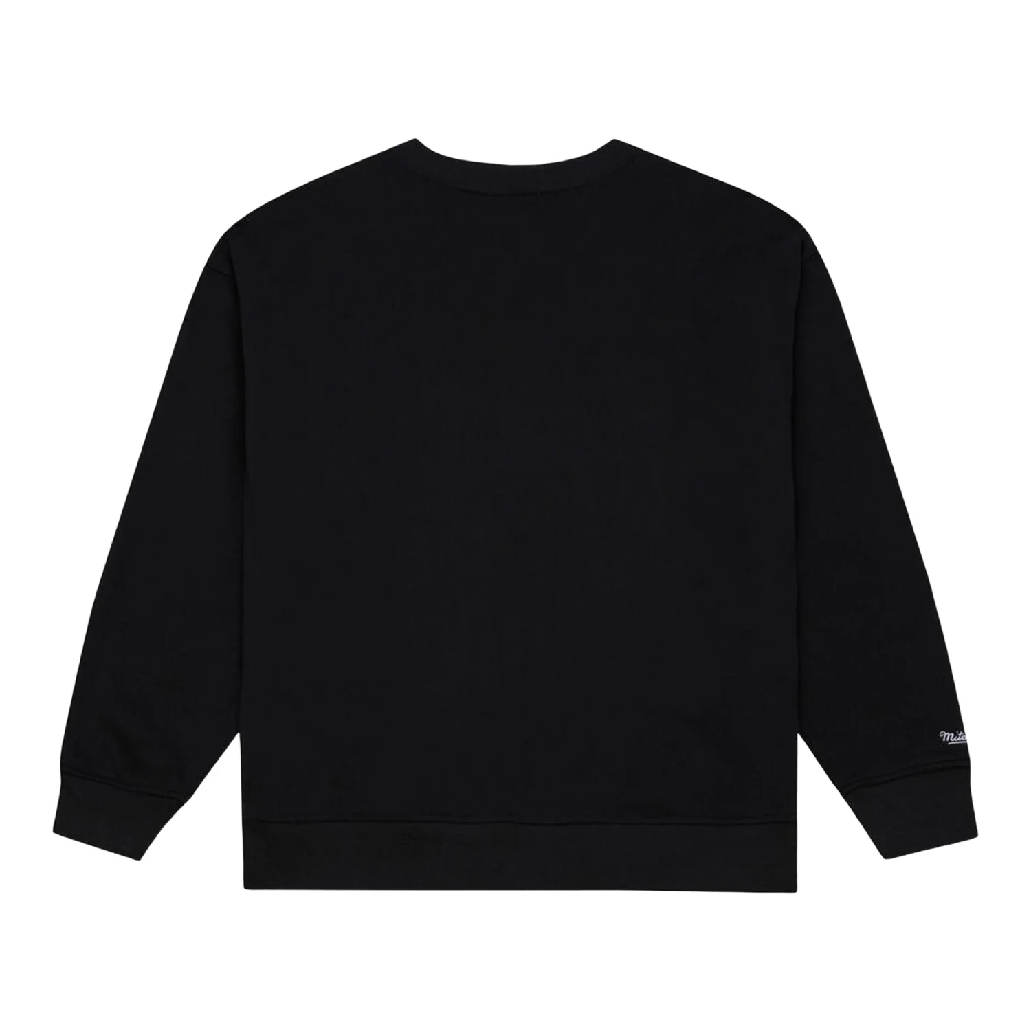 Ladies Chicago Bulls Mitchell & Ness Script Lightweight Crewneck - Image 2