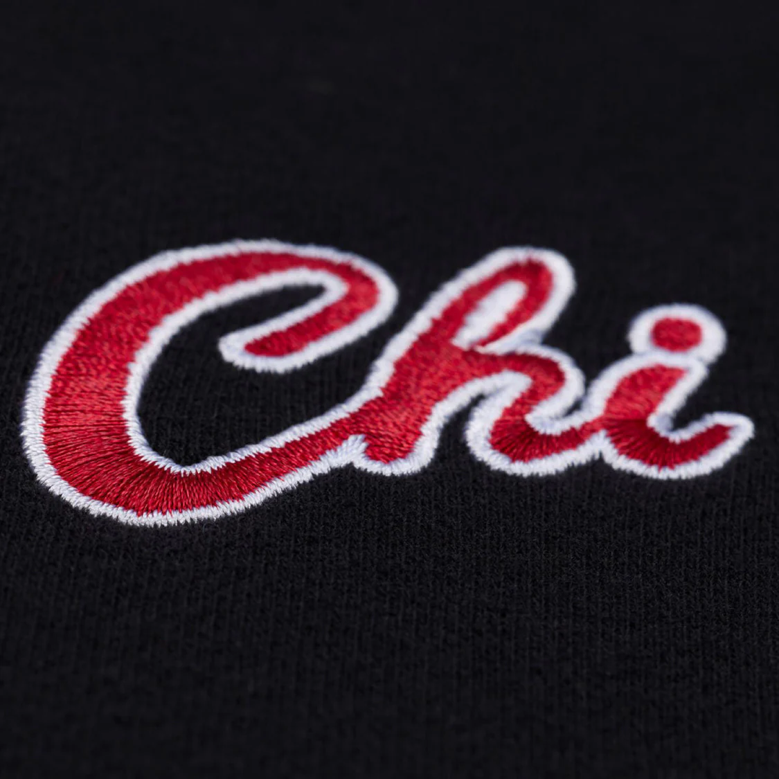 Ladies Chicago Bulls Mitchell & Ness Script Lightweight Crewneck - Image 4