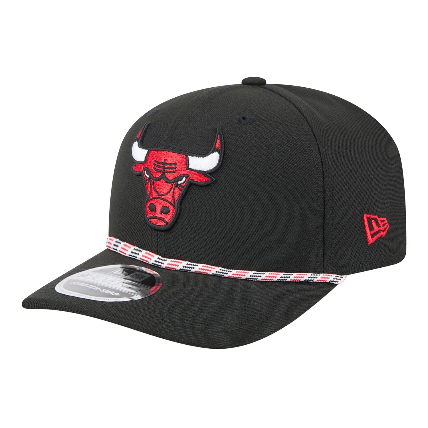 Chicago Bulls New Era 970 Stretch Snapback Multi Rope Hat