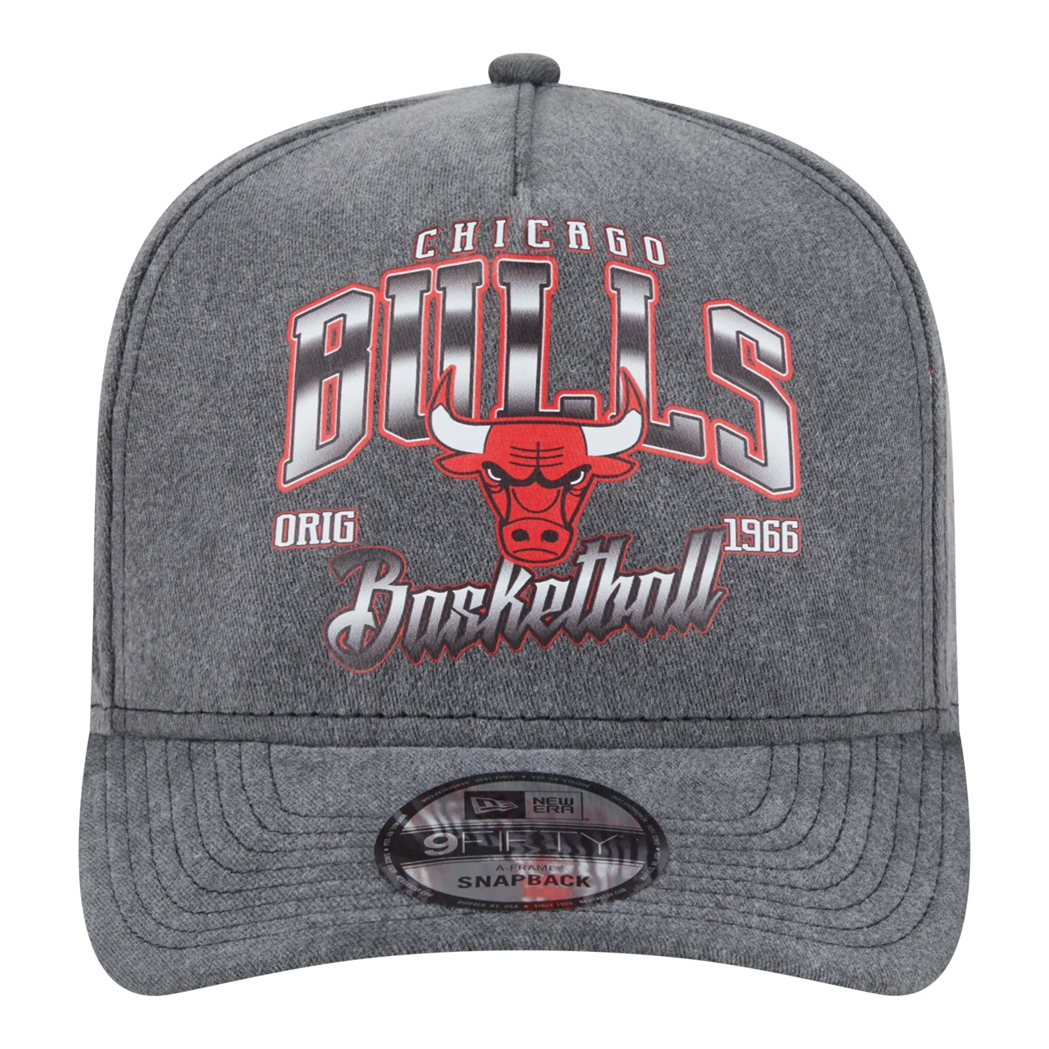 Chicago Bulls New Era Washed A-Frame Golfer - Image 3