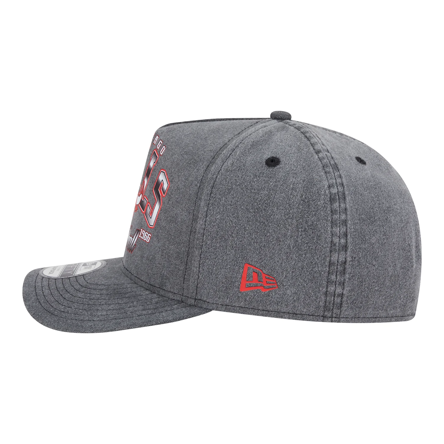 Chicago Bulls New Era Washed A-Frame Golfer - Image 5