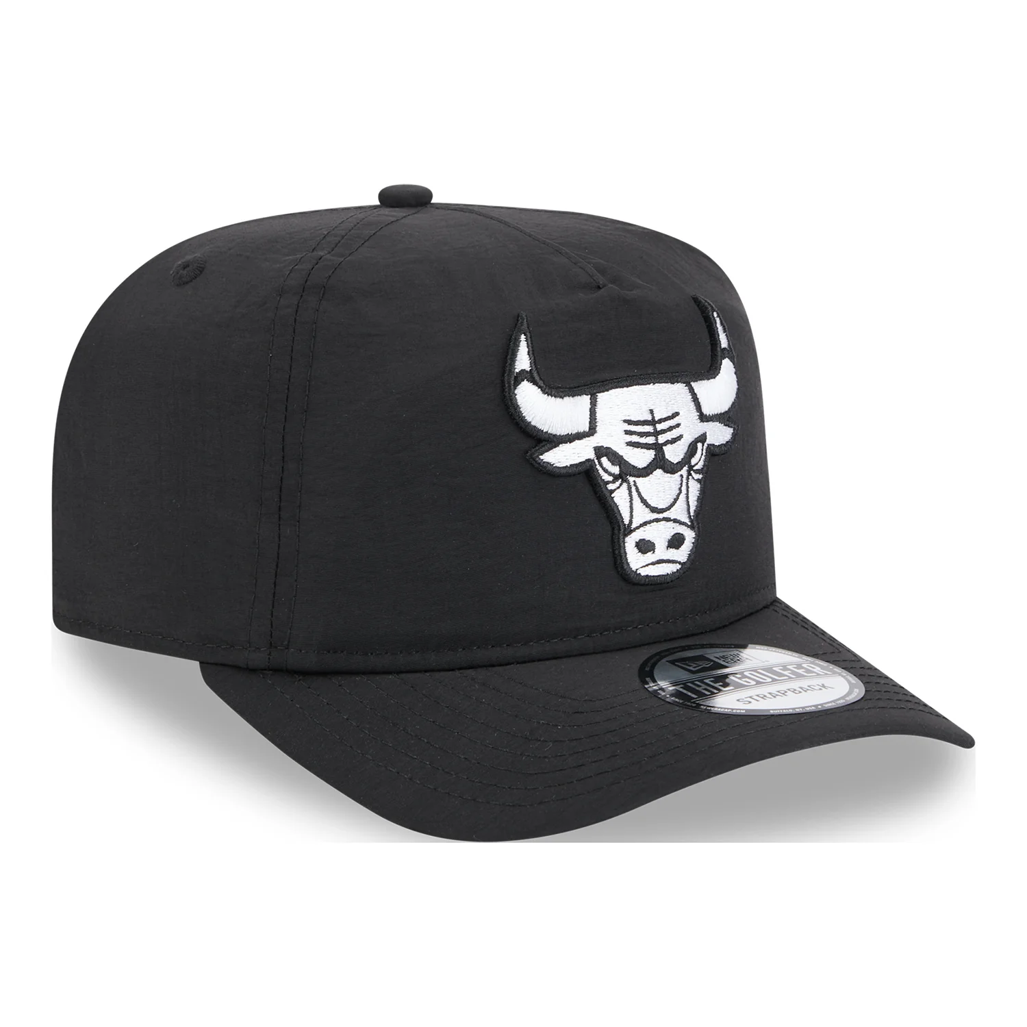 Chicago Bulls New Era Nylon Adjustable Black Golfer - Image 3