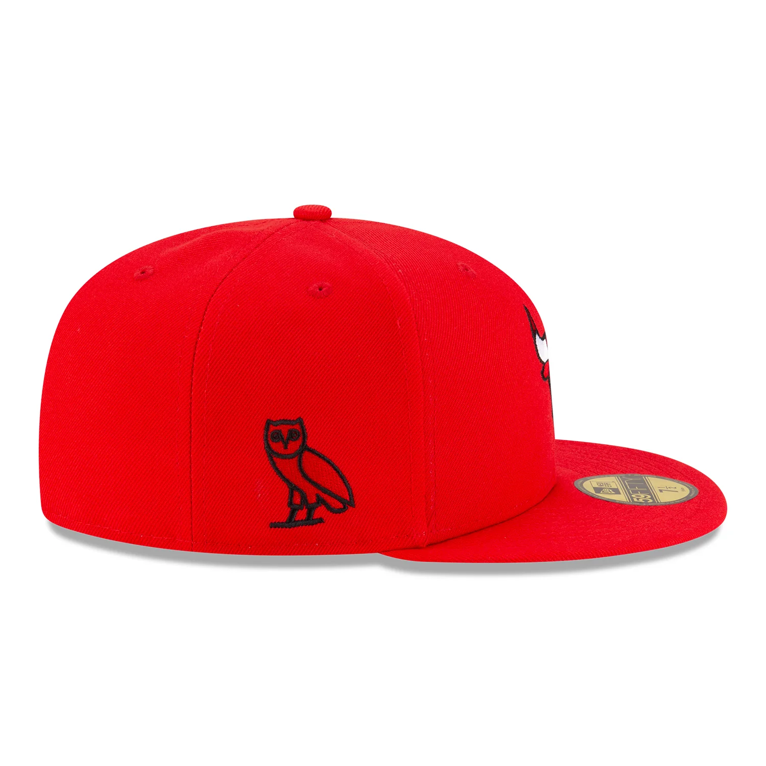 Chicago Bulls X OVO 5950 Fitted Hat - Image 4