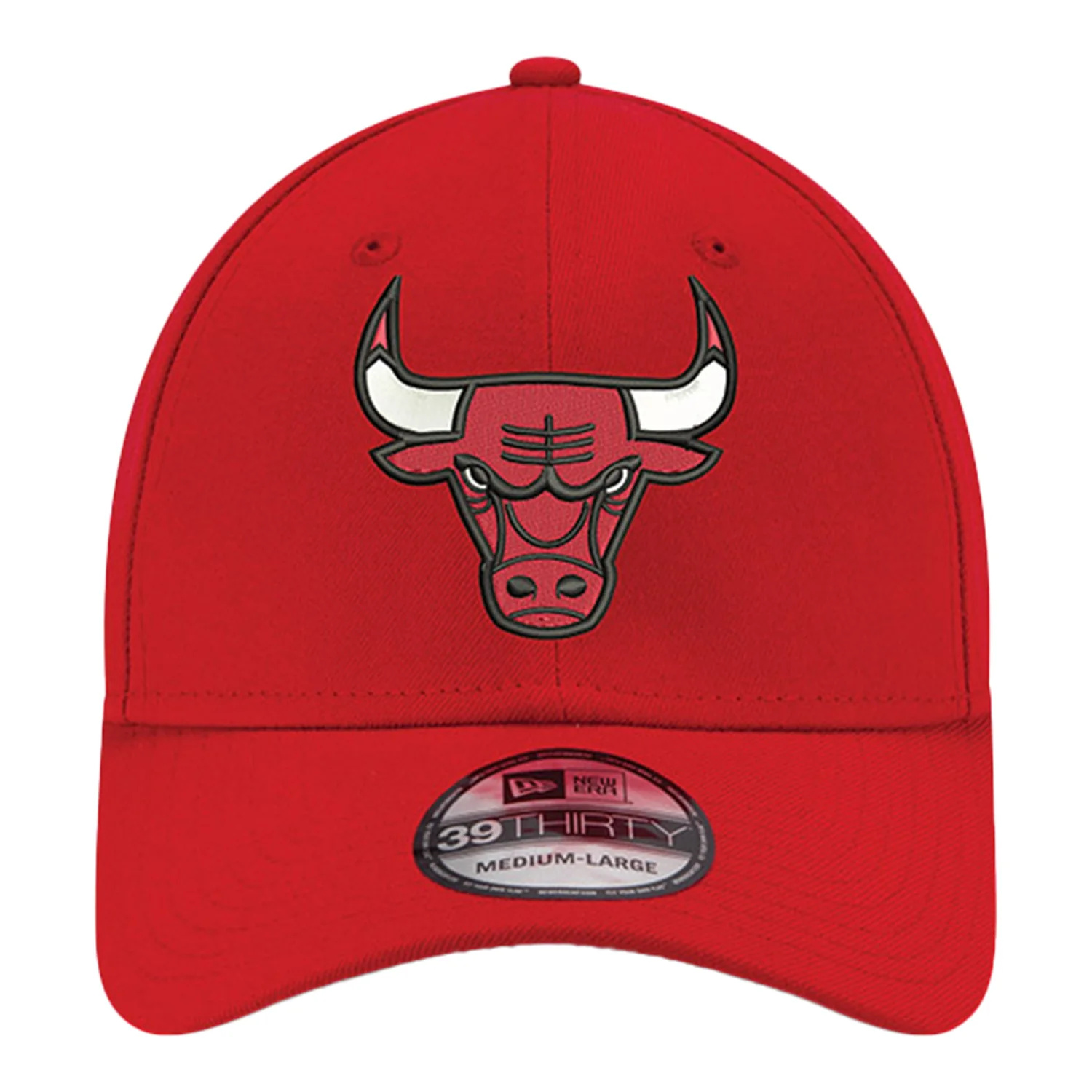 Chicago Bulls New Era 3930 Core Classic Flex Fit Hat - Image 3