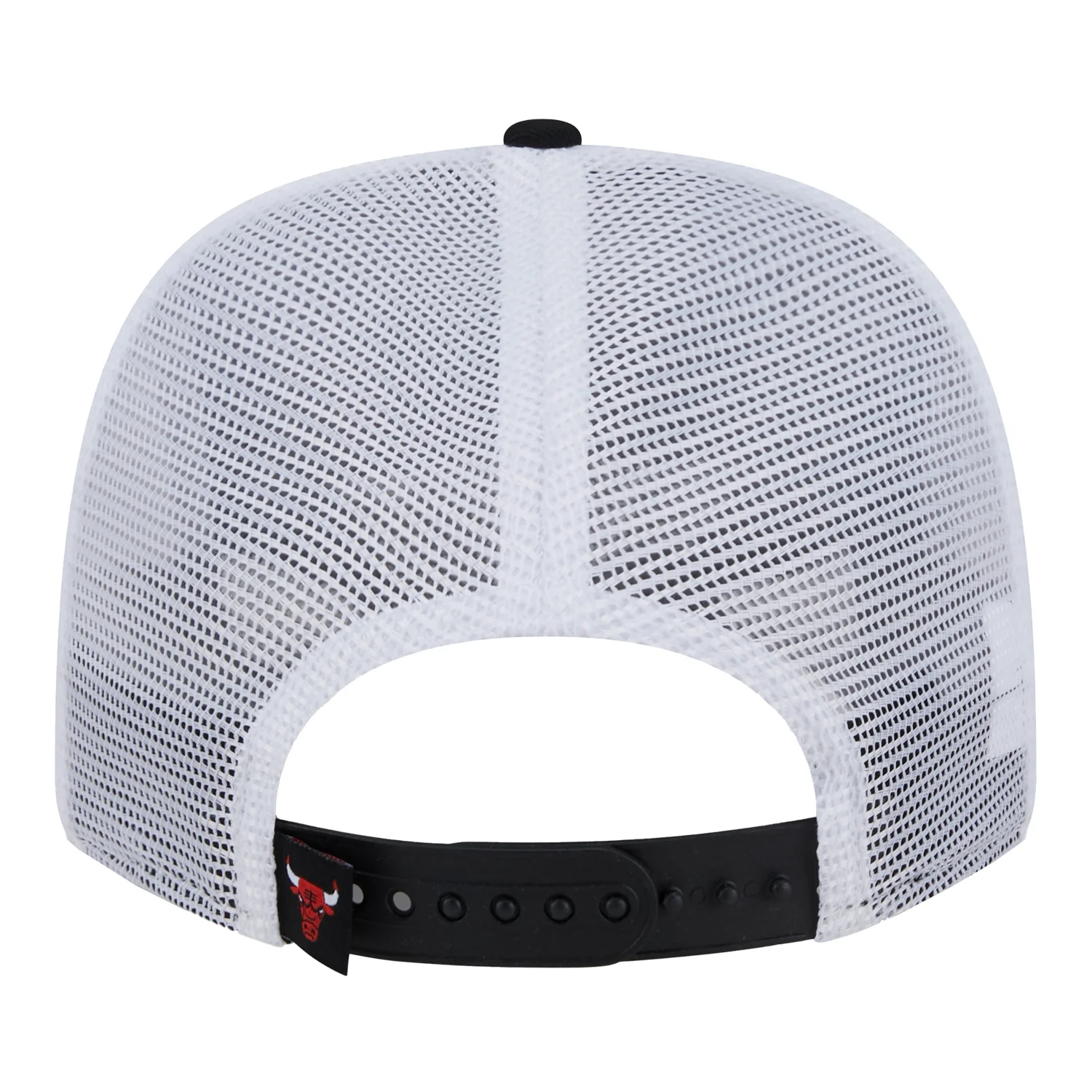 Chicago Bulls New Era 970 Stretch Core Classic Trucker Hat - Image 4