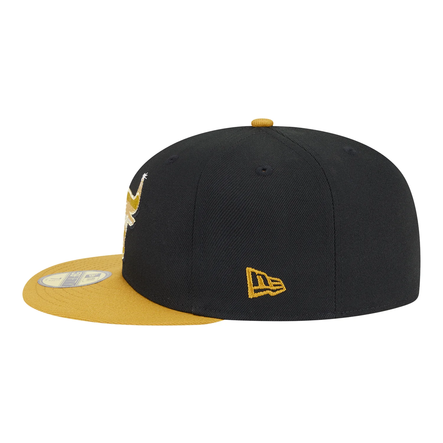 Chicago Bulls New Era Gold 5950 Day Fitted Hat - Image 5