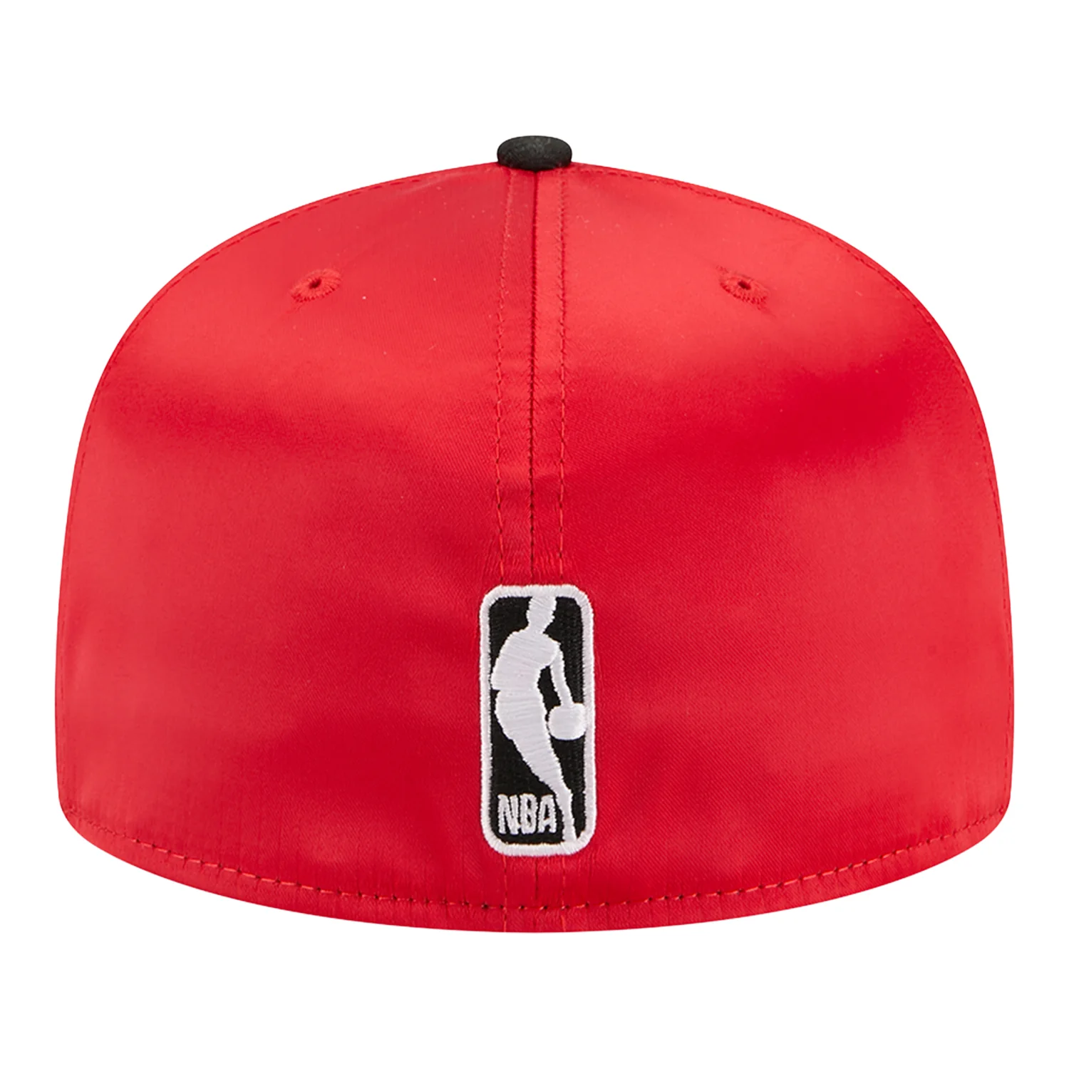 Chicago Bulls New Era Wordmark Satin 5950 Fitted Hat - Image 3