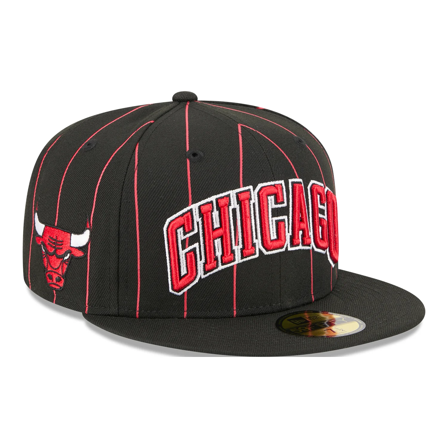 Chicago Bulls New Era 2025 Statement 5950 Fitted Hat - Image 6