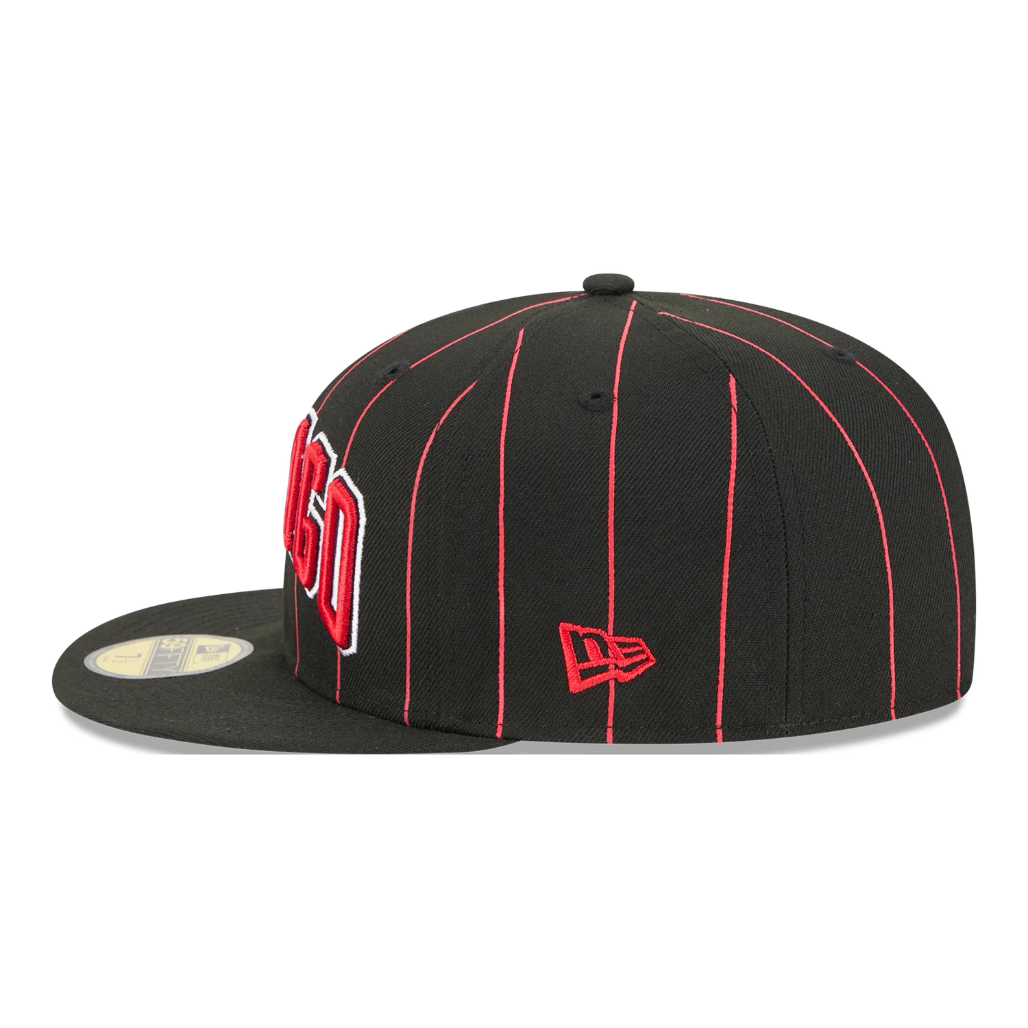 Chicago Bulls New Era 2025 Statement 5950 Fitted Hat - Image 7
