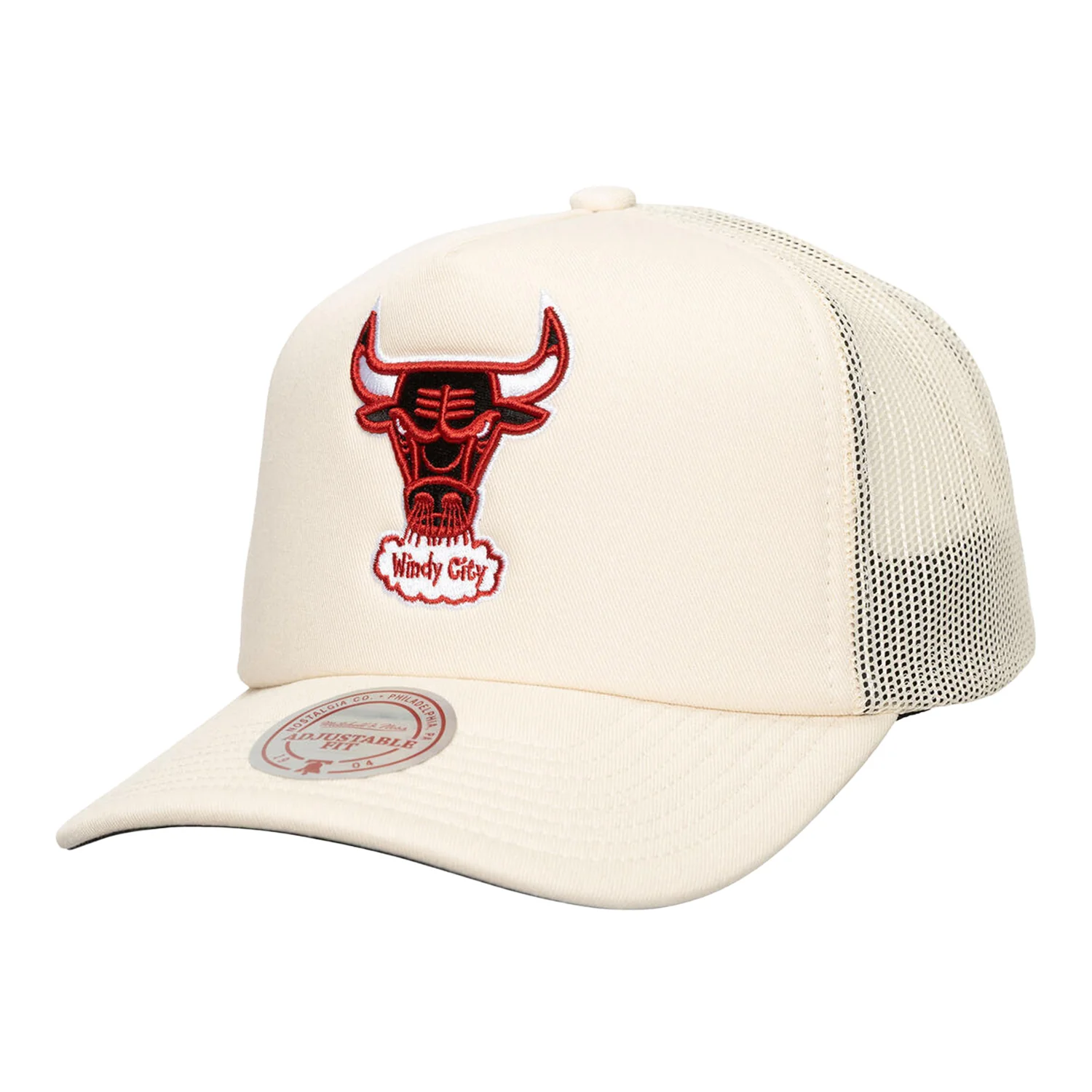 Chicago Bulls Mitchell & Ness Evergreen Trucker Hat
