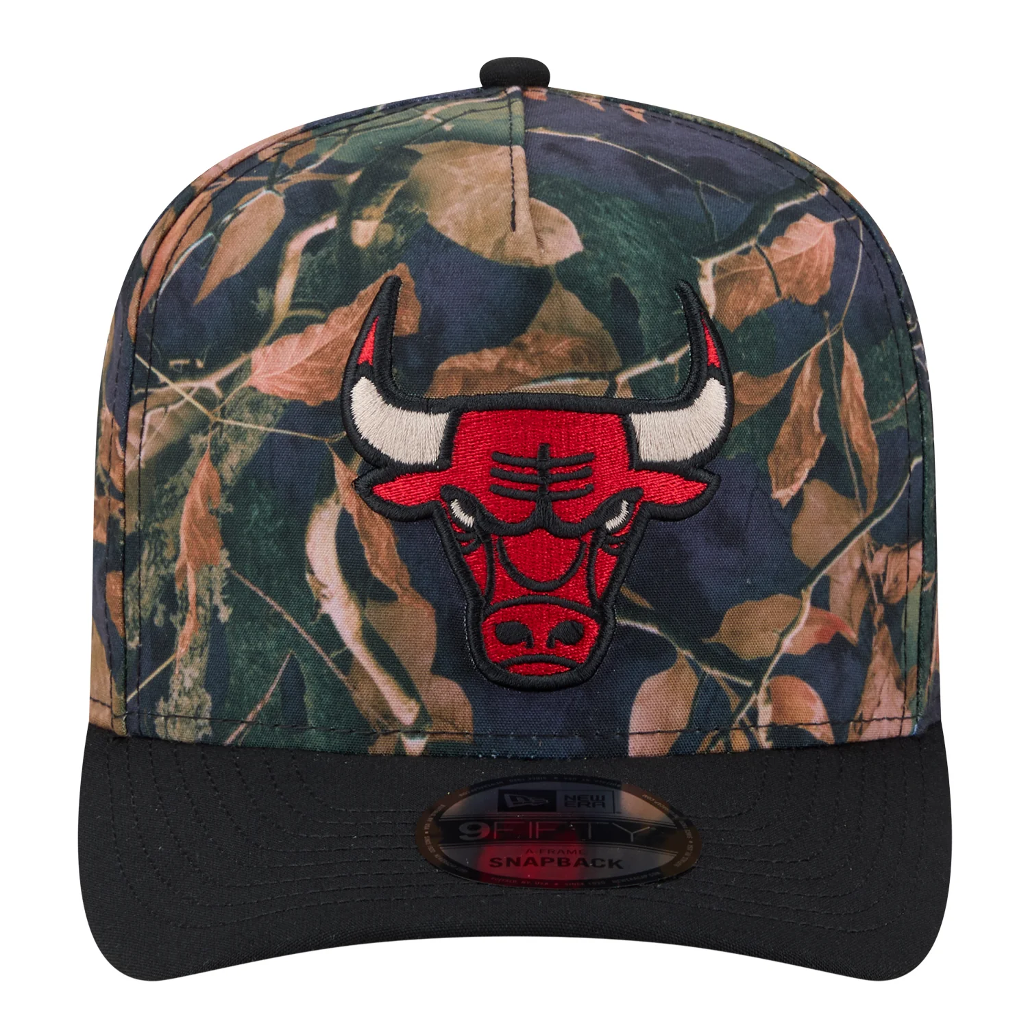 Chicago Bulls New Era Camo Leaves 950AF Snapback