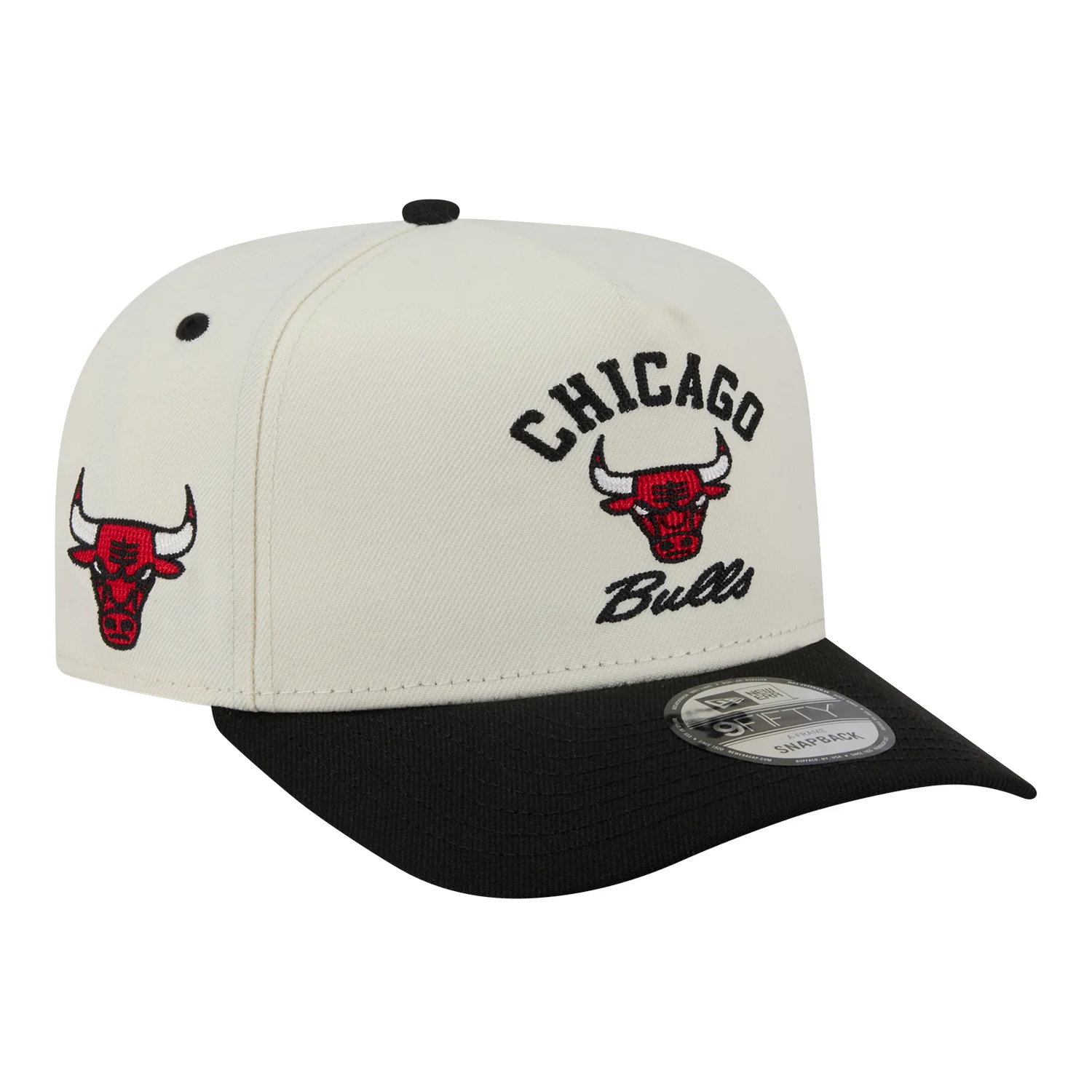 Chicago Bulls New Era Two Tone Arched 950AF Snapback - Image 2