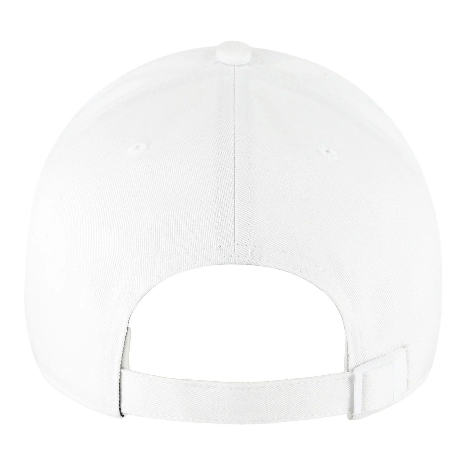 Chicago Bulls 47 Brand Contemporary Clean Up White Tonal Hat - Image 2