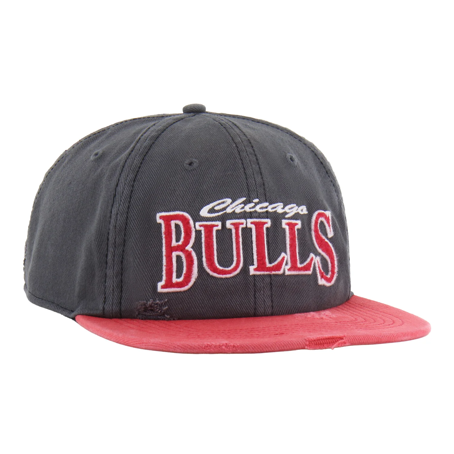 Chicago Bulls 47 Brand Cragged Captain Relaxed Snapback - Image 3