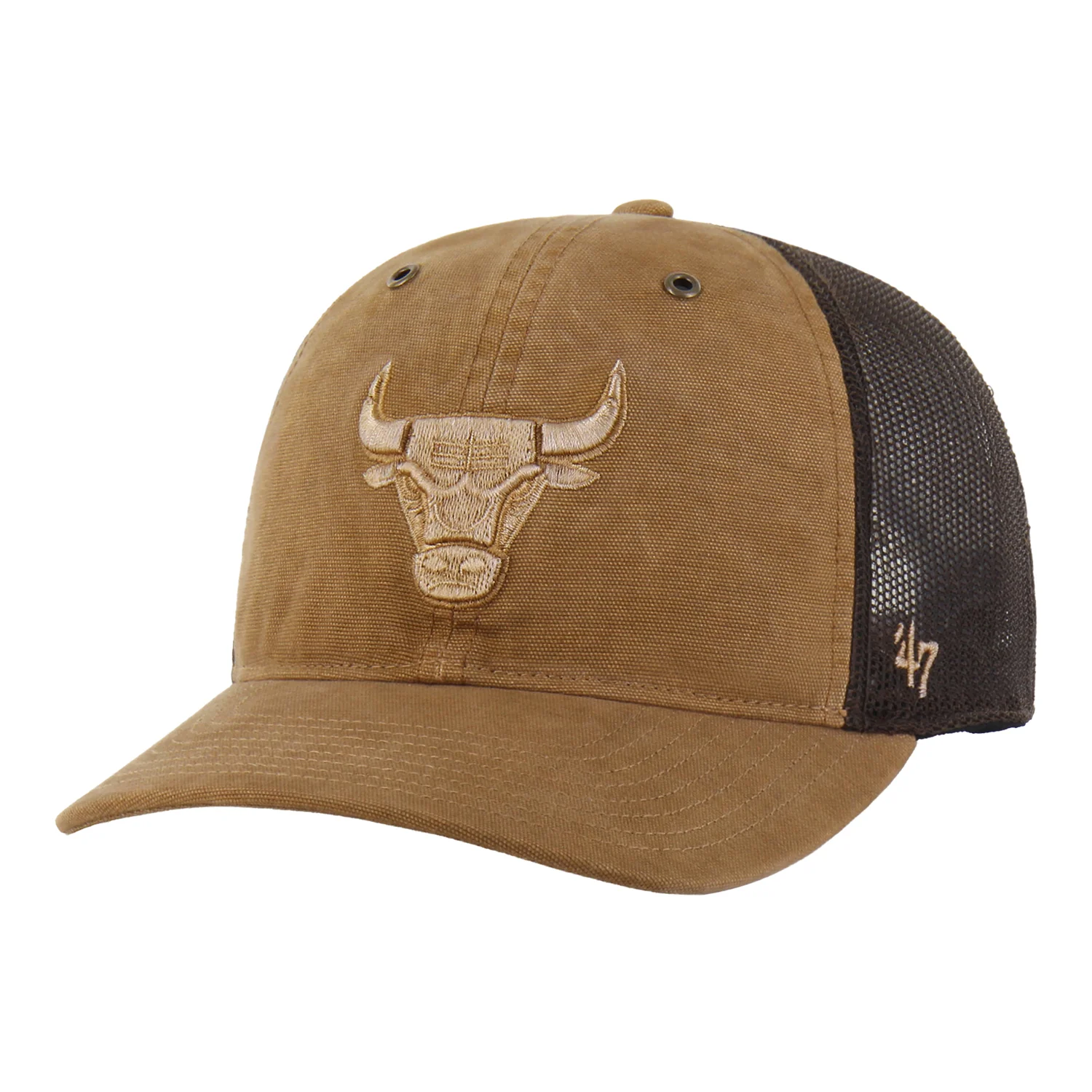 Chicago Bulls 47 Brand Carhartt GD Trucker Snapback