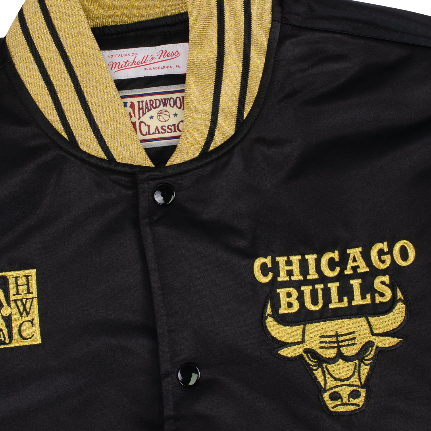 Chicago Bulls Mitchell & Ness MVP Satin Jacket - Image 7