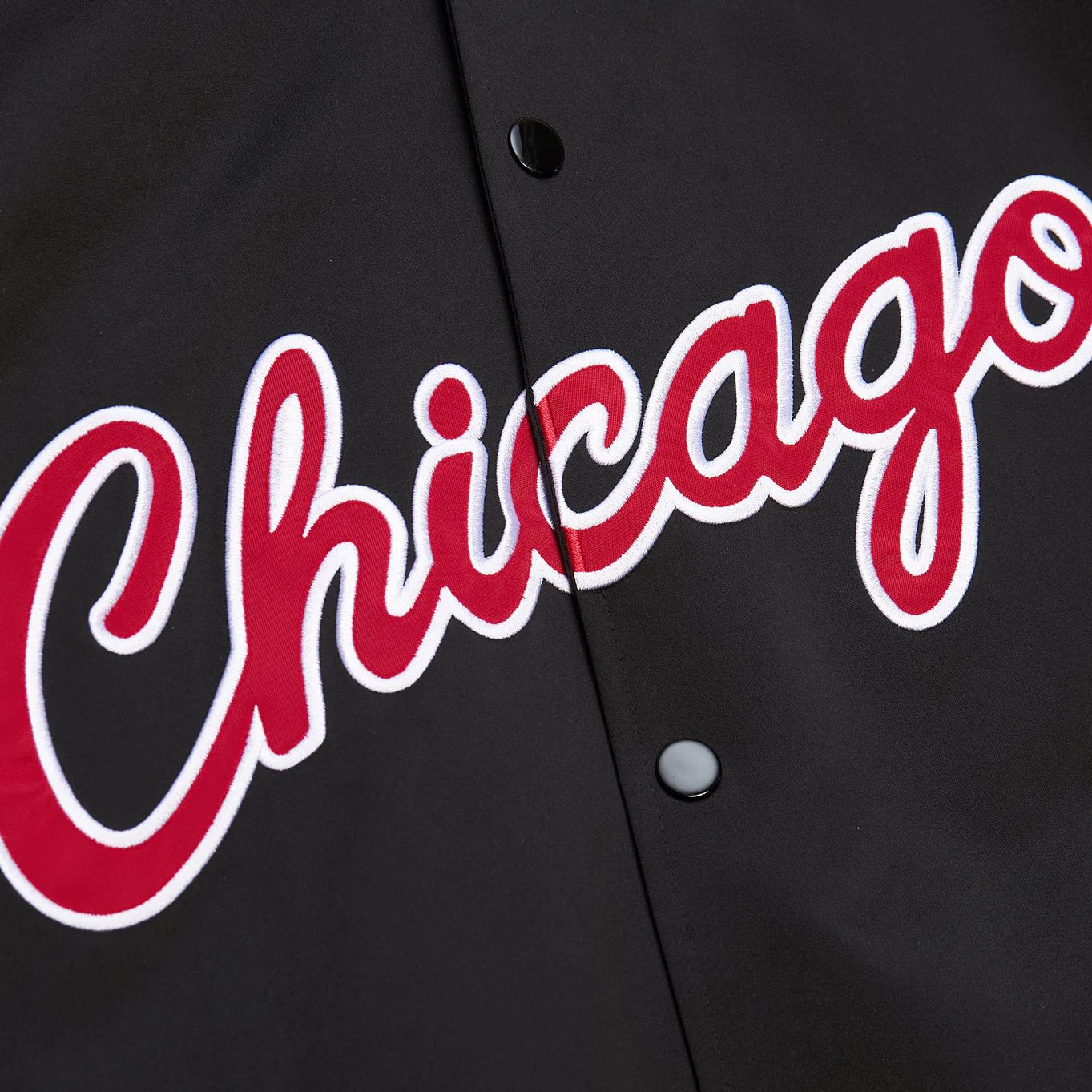 Chicago Bulls Mitchell & Ness Dennis Rodman Satin Jacket - Image 5