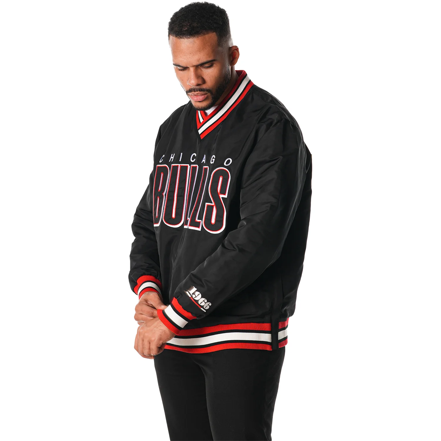 Chicago Bulls 1966 Wild Collective Pullover Windbreaker - Image 8