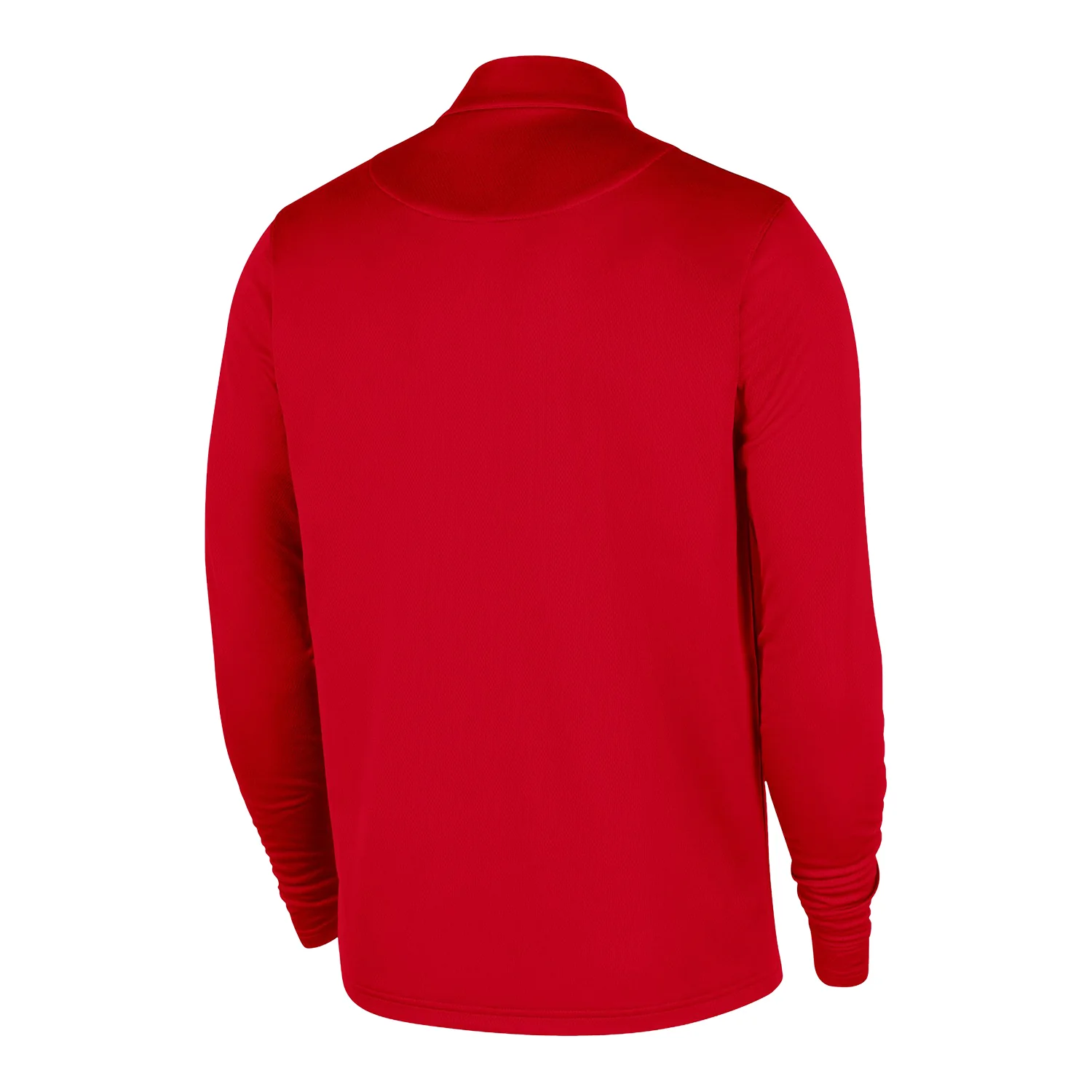 Chicago Bulls Nike Red Coach's 1/4 Zip Jacket - Image 2