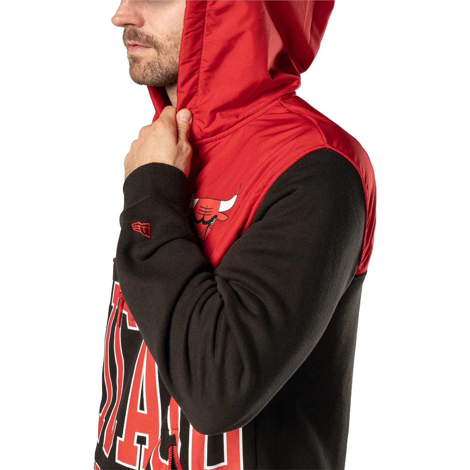 Chicago Bulls New Era Nylon Ripstop Jacket - Image 3