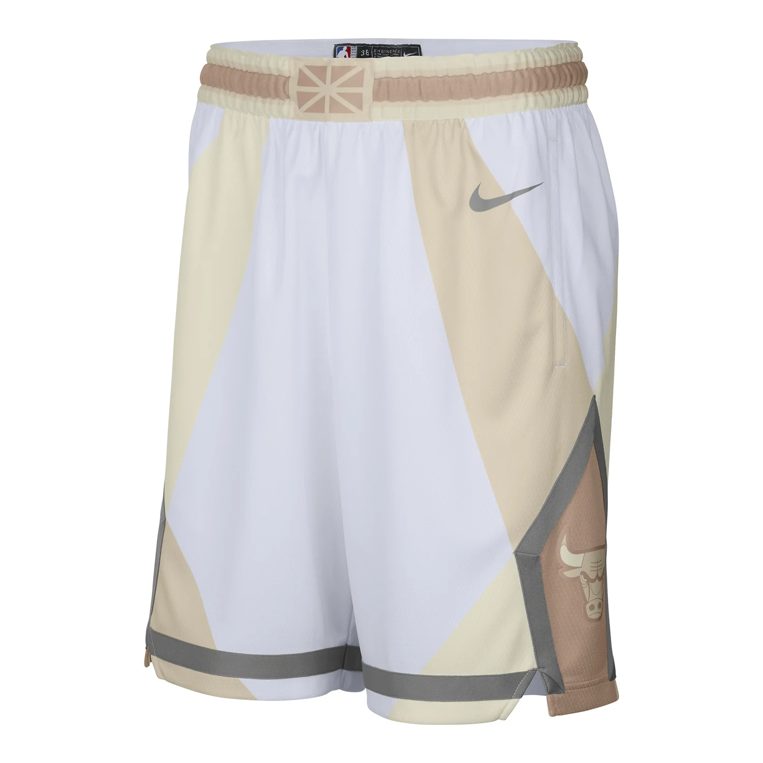 2024-25 Chicago Bulls City Edition Nike Swingman Shorts - Image 3