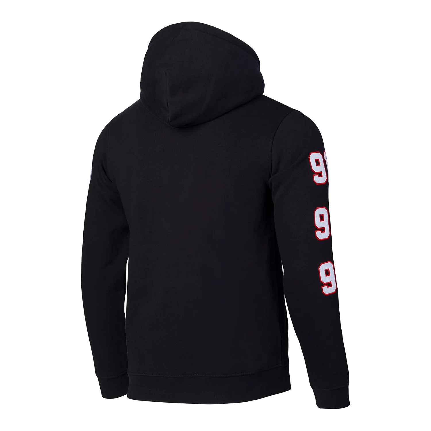 Chicago Bulls 1966 6x Black Hooded Sweatshirt - Image 2