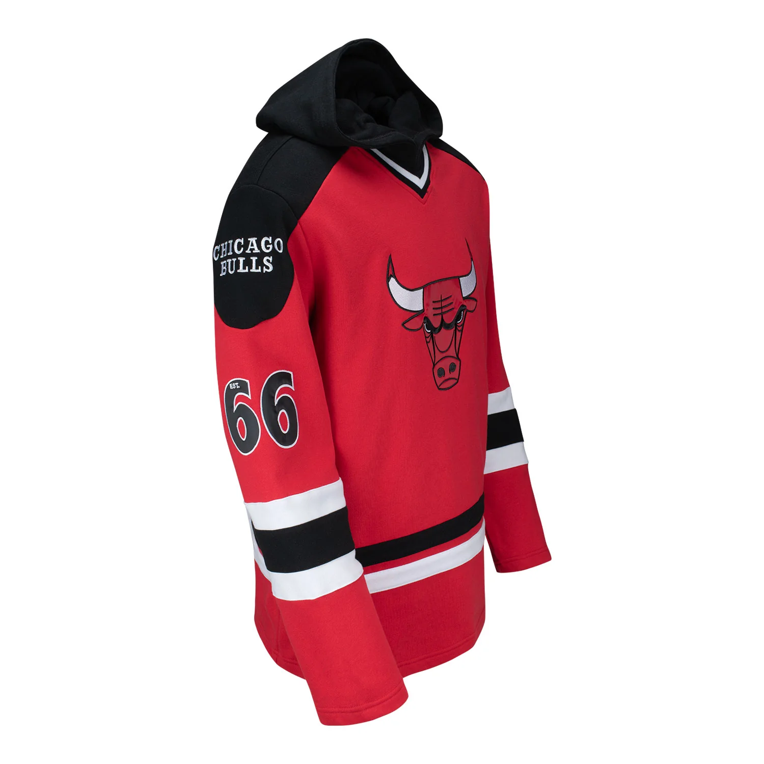 Chicago Bulls Starter Hockey Style Hoodie - Image 3