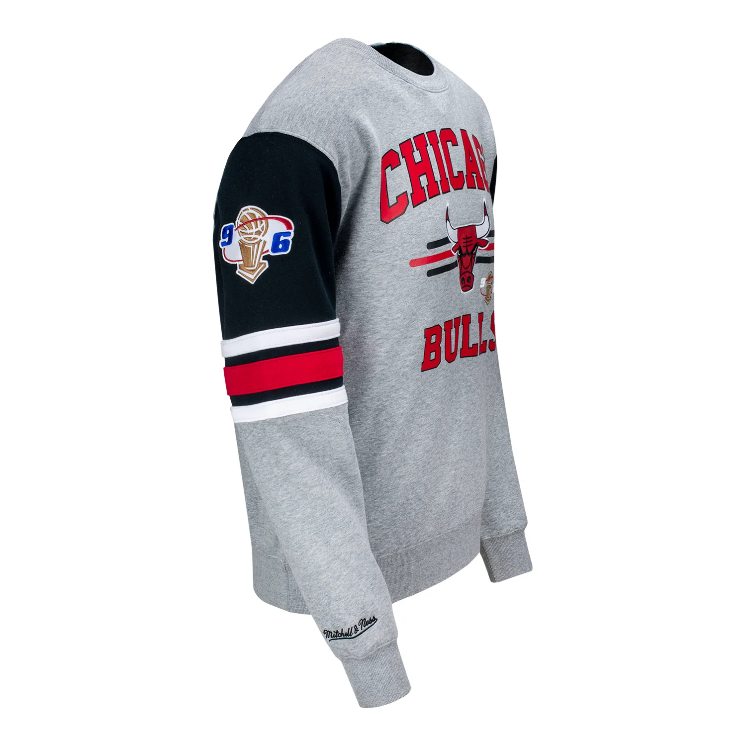Chicago Bulls Mitchell & Ness '96 Incredibulls Vintage Crewneck - Image 4