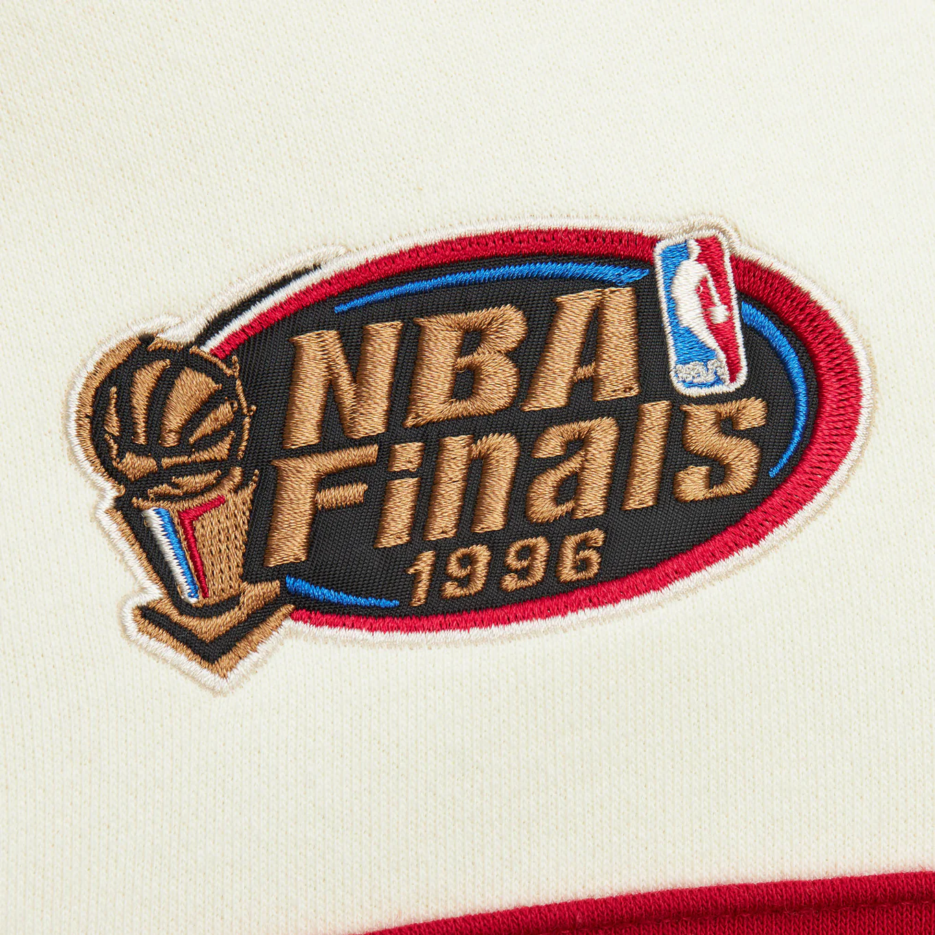 Chicago Bulls Mitchell & Ness Head Coach Colorblock Hoodie - Image 5
