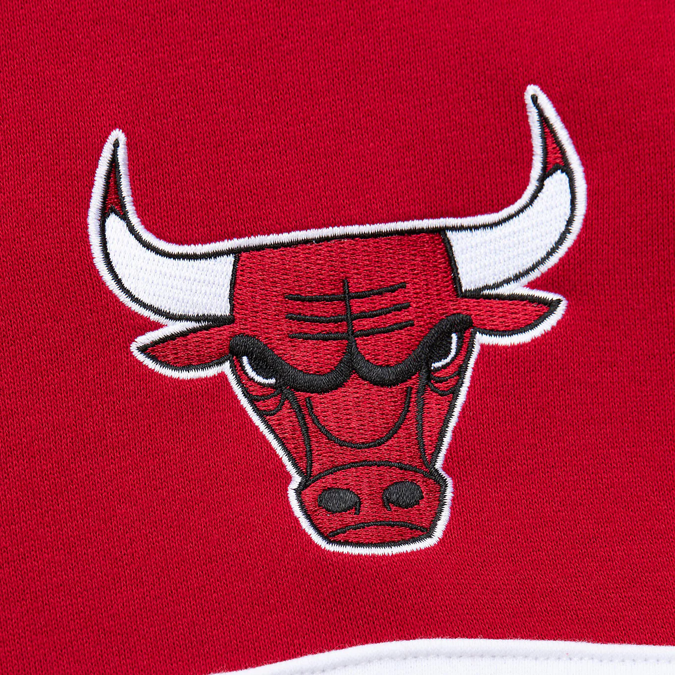 Chicago Bulls Mitchell & Ness Head Coach Colorblock Crewneck - Image 2