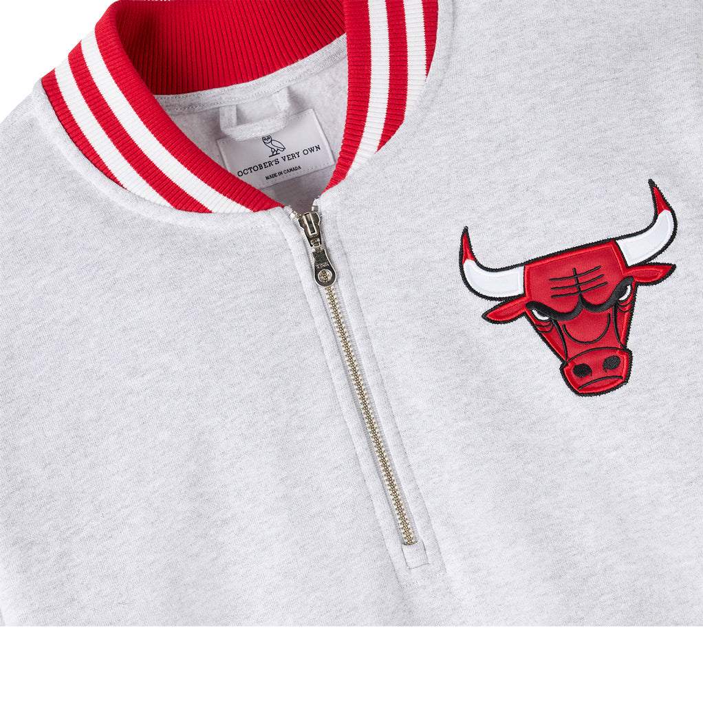 Chicago Bulls X OVO Varsity Quarter-Zip Sweatshirt - Image 3