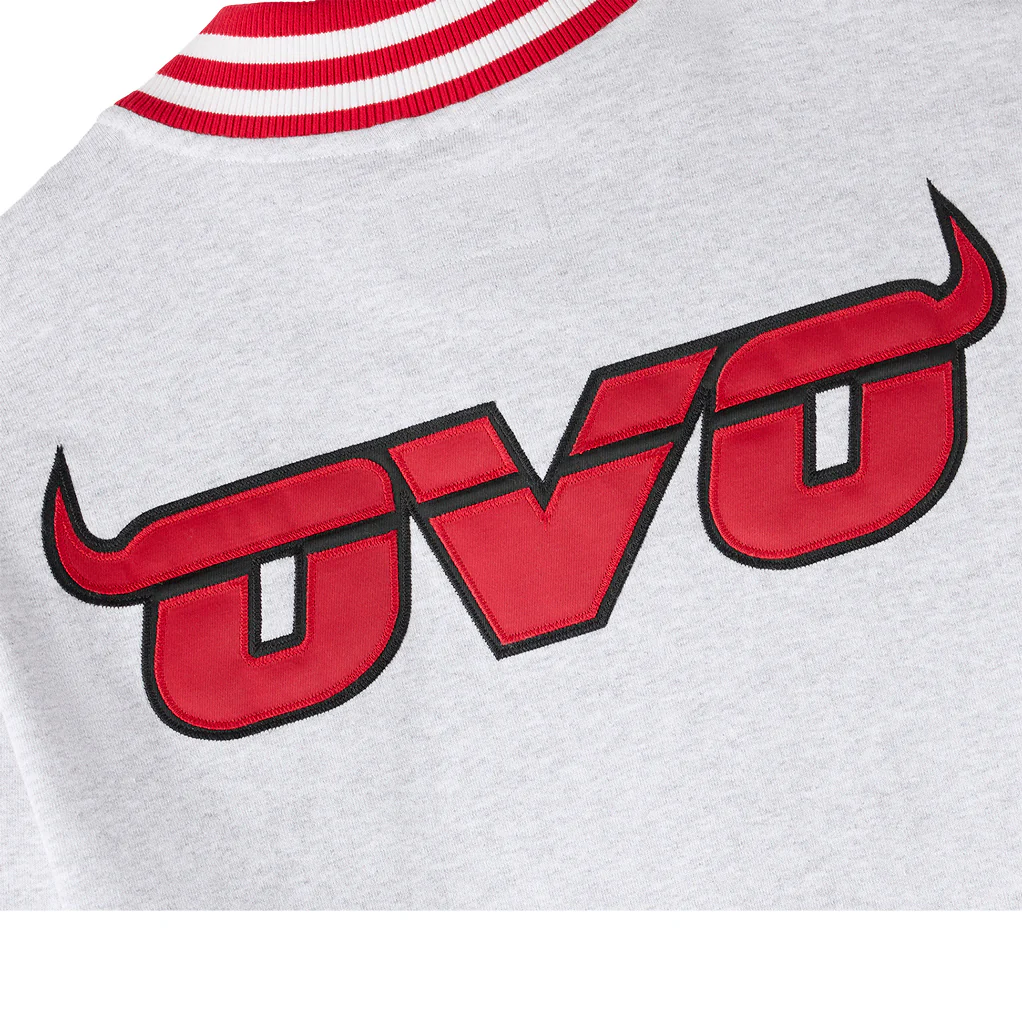 Chicago Bulls X OVO Varsity Quarter-Zip Sweatshirt - Image 4