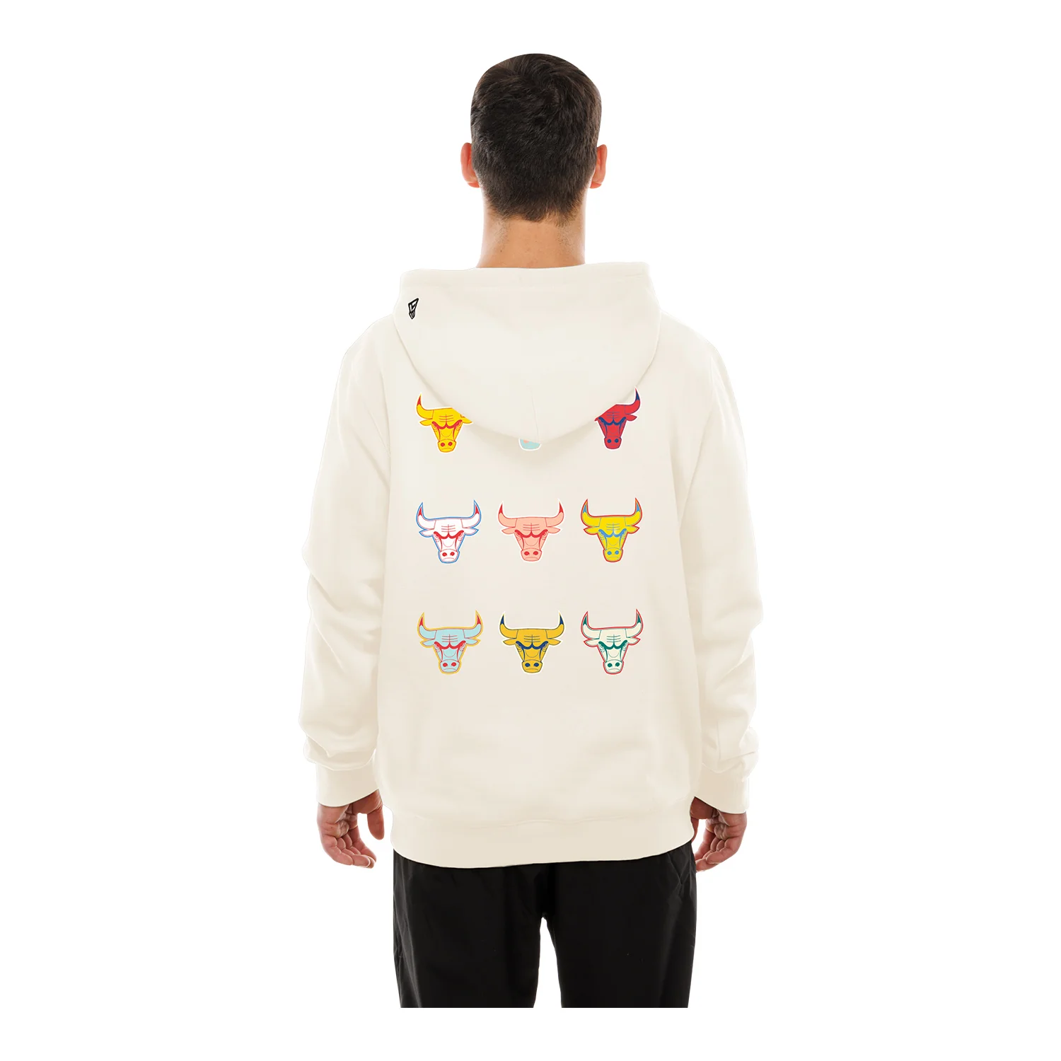 Chicago Bulls New Era Multi-Colored Logo Hoodie - Image 2