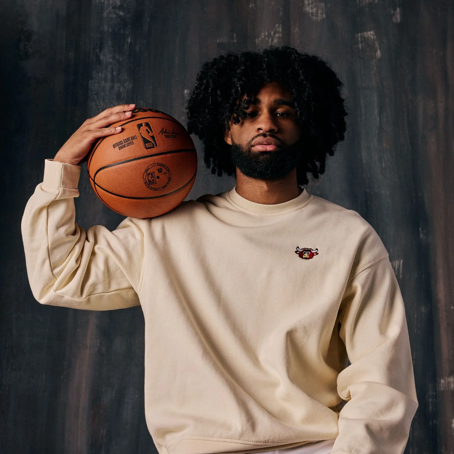Chicago Bulls 1966 Benny Off-White Crewneck
