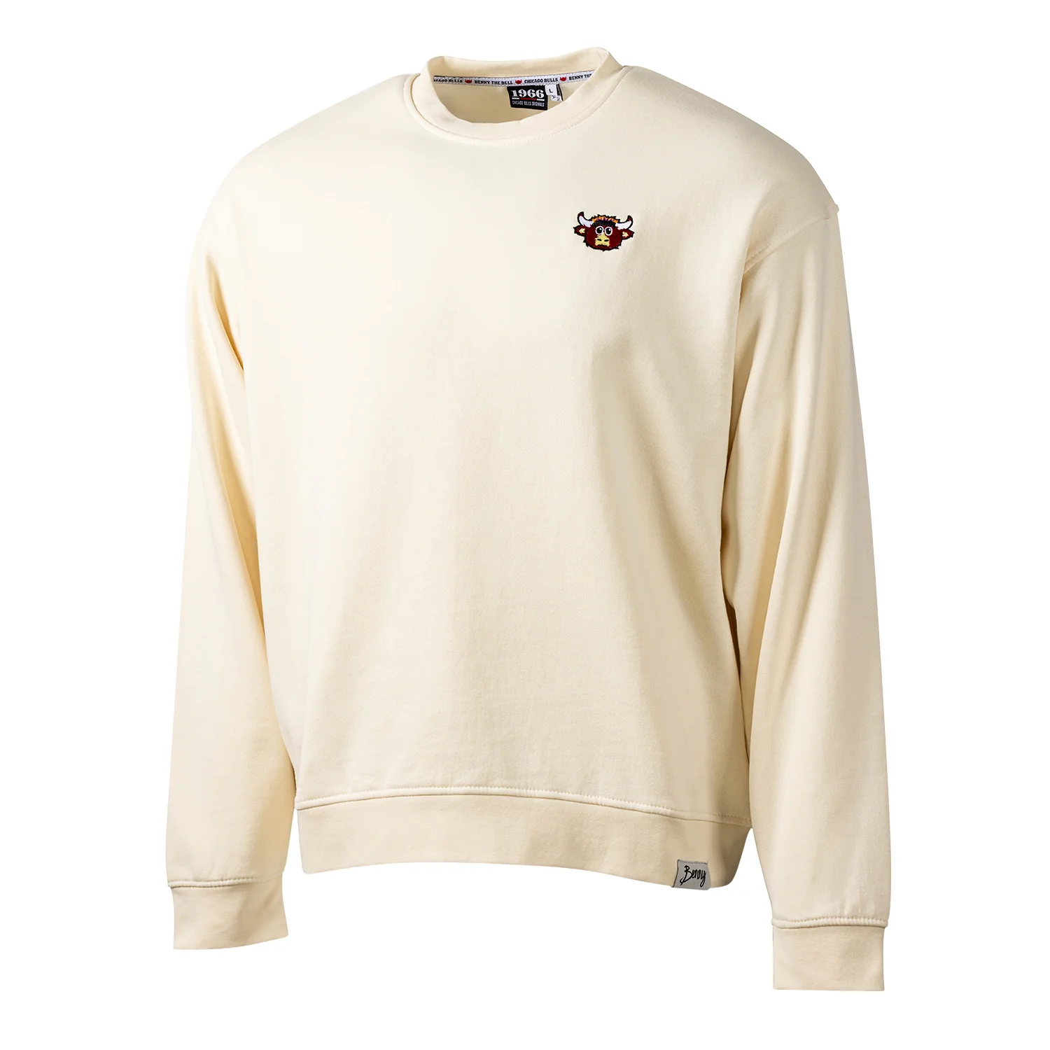 Chicago Bulls 1966 Benny Off-White Crewneck - Image 4