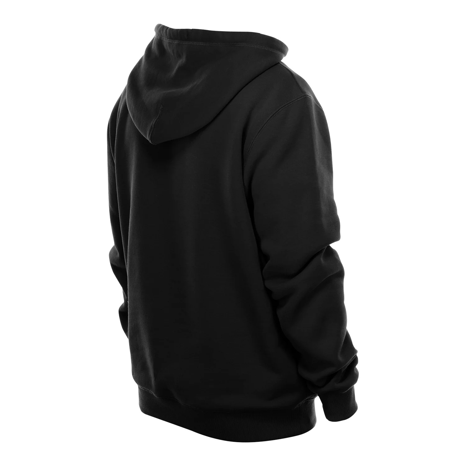Chicago Bulls New Era Distressed Primary Logo Hooded Sweatshirt - Image 2