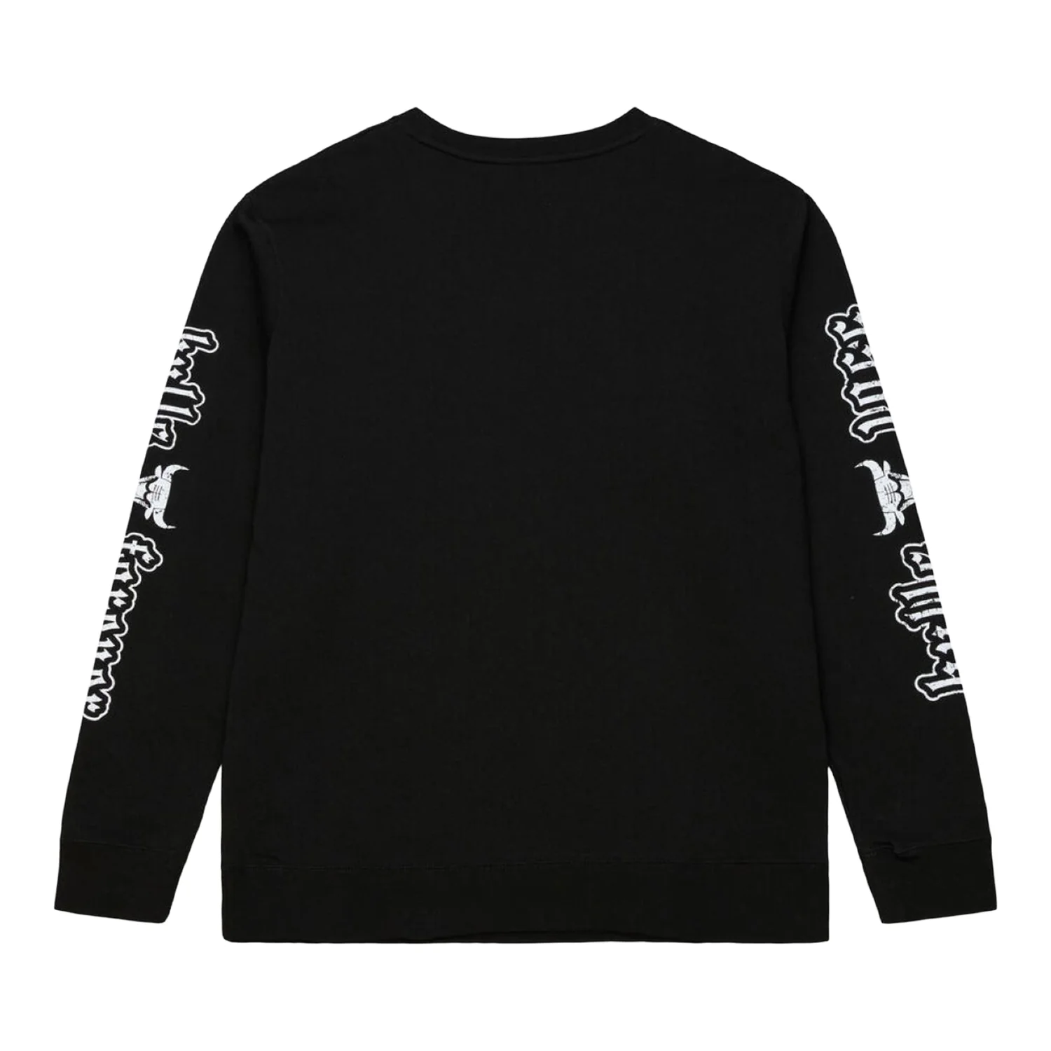 Chicago Bulls Mitchell & Ness Team Play Old English Crewneck Sweatshirt - Image 2