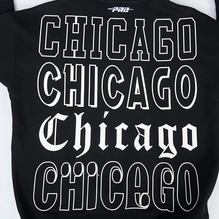 Chicago Bulls Pro Standard Billboard Hooded Sweatshirt - Image 3
