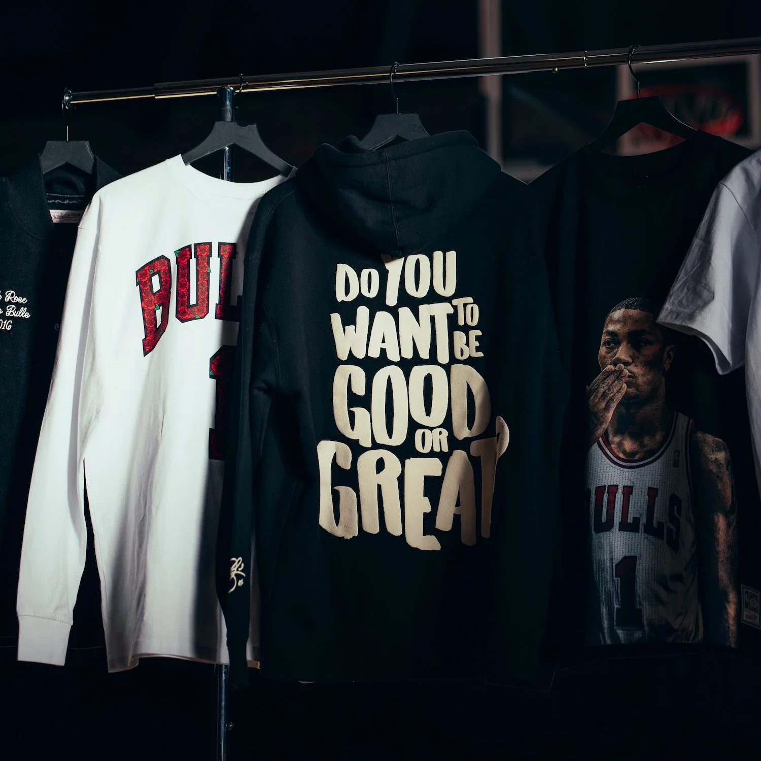 Chicago Bulls Mitchell & Ness Derrick Rose Good or Great Hoodie - Image 2