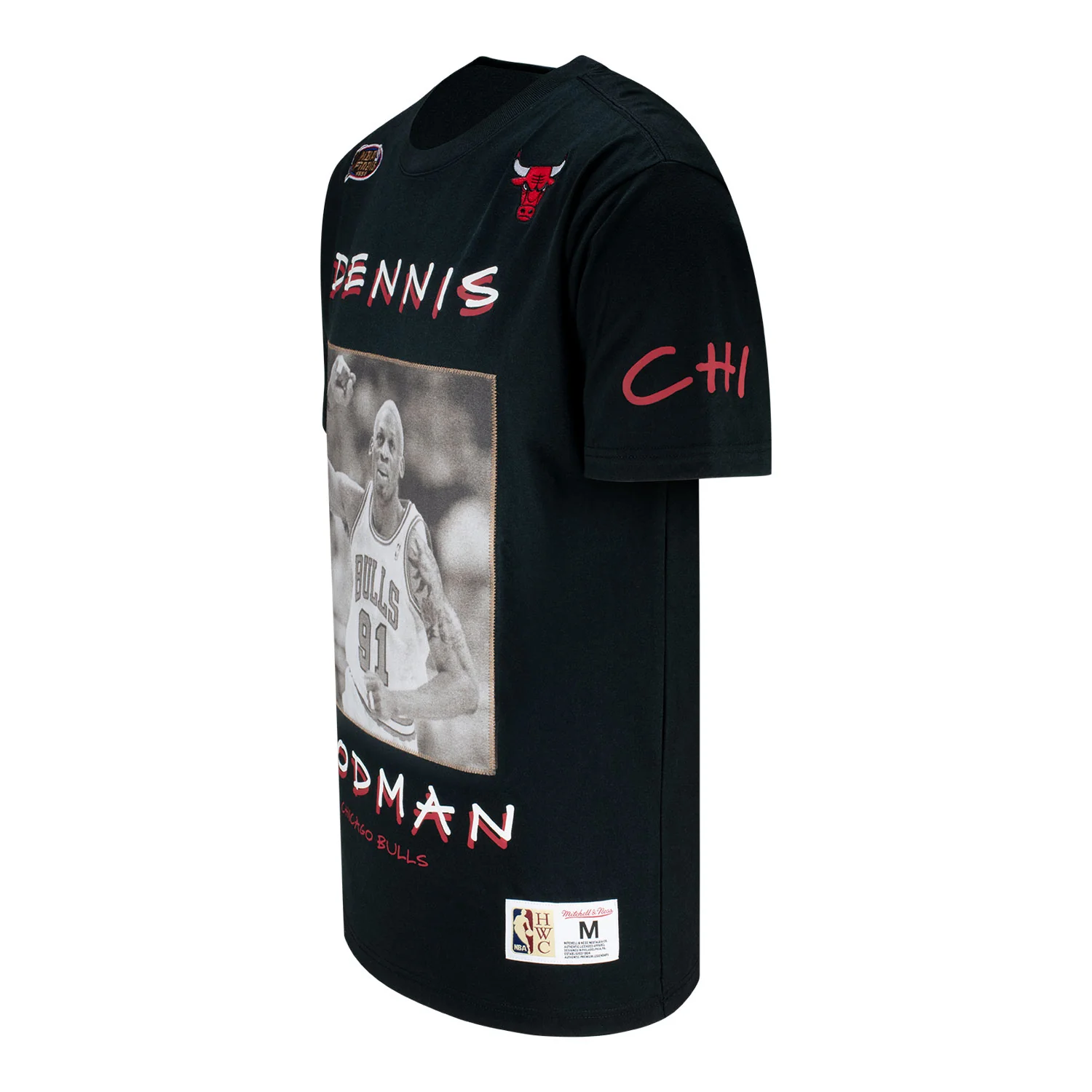 Chicago Bulls Premium Dennis Rodman T-Shirt - Image 2