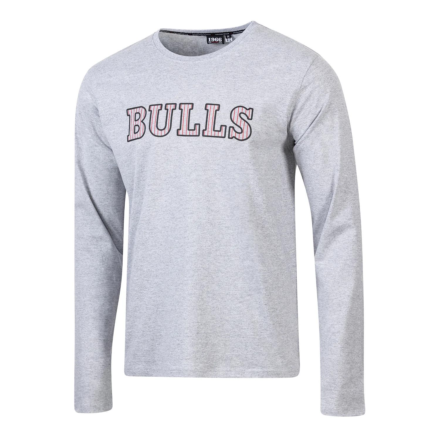 Chicago Bulls 1966 Statement Pinstripe Logo Long-Sleeve T-Shirt - Image 4