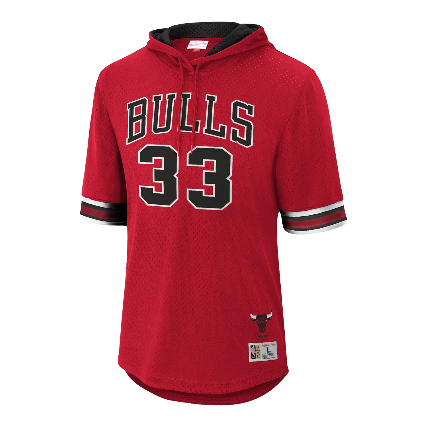Chicago Bulls Mitchell & Ness Scottie Pippen Mesh Hoodie - Image 2